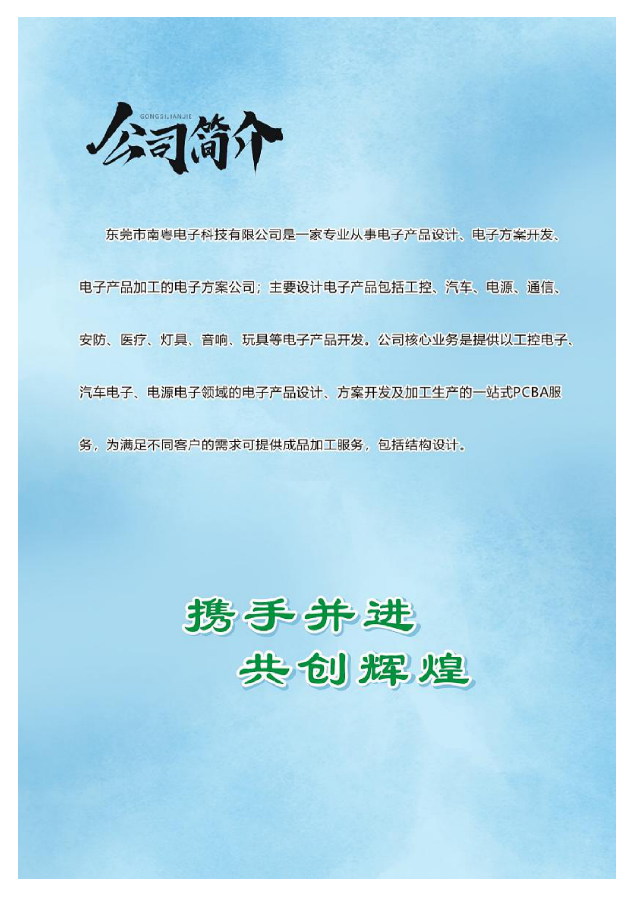 Company introduction